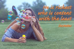 Try to find contentment